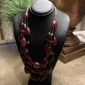 Carol D Three Strand Necklace